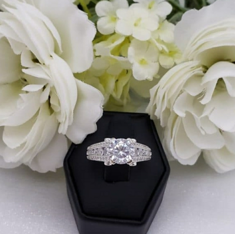 😍 ESTINE ENGAGEMENT RING - Picture 3 of 4